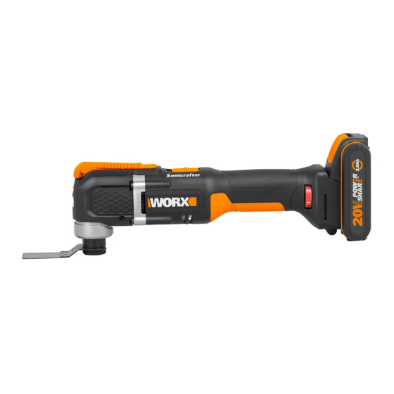 Worx Sonicrafter WX696 Originalbetriebsanleitung