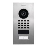 Doorbird D21x Serie Installationsanleitung