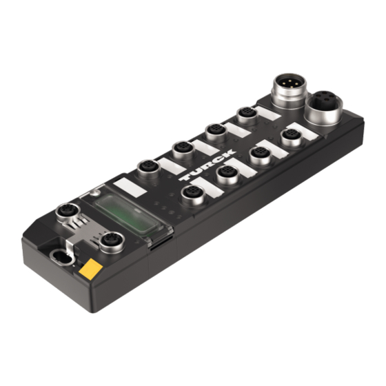 turck TBEN-L 8IOLA Serie Betriebsanleitung