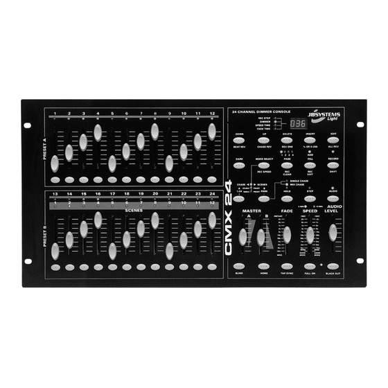 JB Systems CMX-24 Bedienungsanleitung