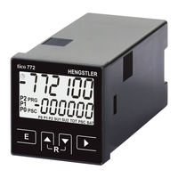 Hengstler tico 772 Benutzerhandbuch
