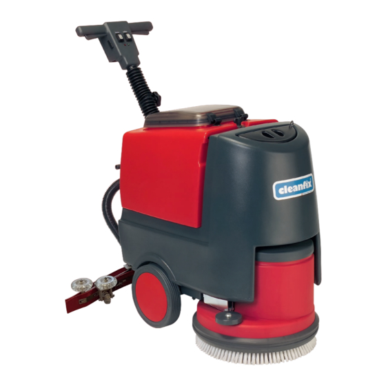 Cleanfix RA431E Bedienungsanleitung