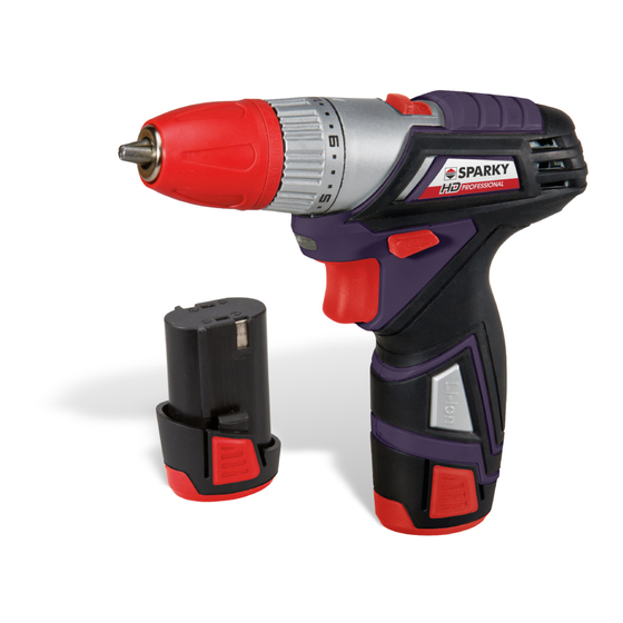 Sparky BR2 7.2Li HD Originalbetriebsanleitung