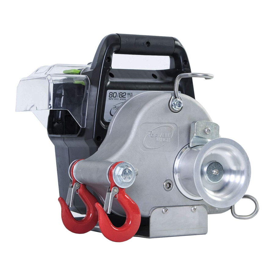 Portable Winch PCW3000 Betriebs- Und Sicherheitshinweise