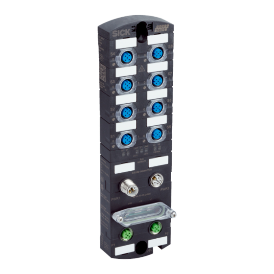 SICK SIG350 EtherNet/IP Schnellstartanleitung