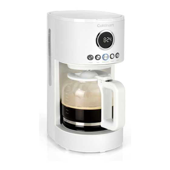 Cuisinart DCC780WE Bedienungsanleitung