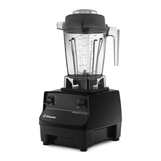 Vitamix TurboBlend Two Speed Bedienungsanleitung