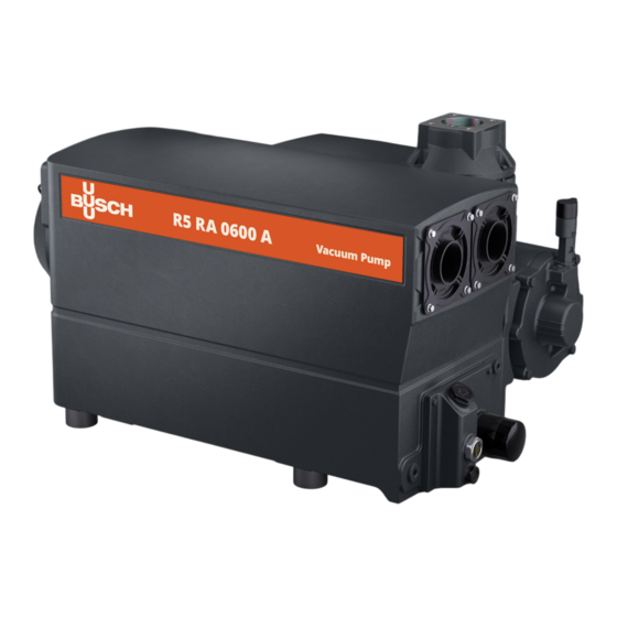 Busch R5 RA 0600 A ECOTORQUE Betriebsanleitung