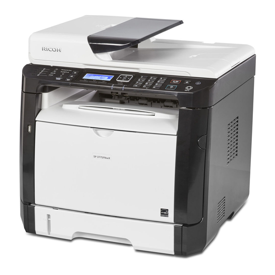 Ricoh SP 320SN Anwenderanleitung