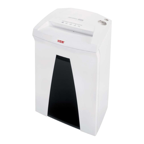 HSM SECURIO B24c Betriebsanleitung