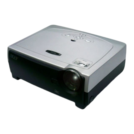 Acer PD723P Bedienungsanleitung