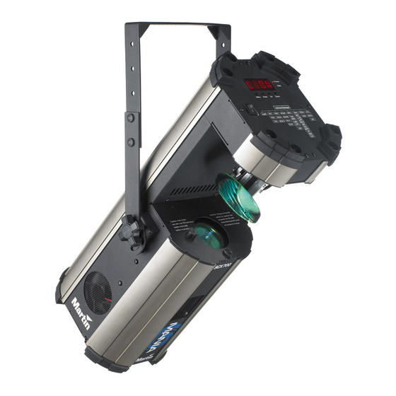 Martin Professional SCX600 Bedienungsanleitung