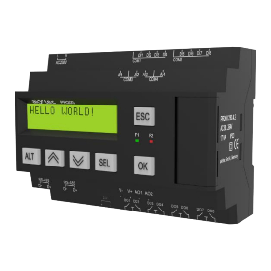 Akytec PR200 Bedienungsanleitung