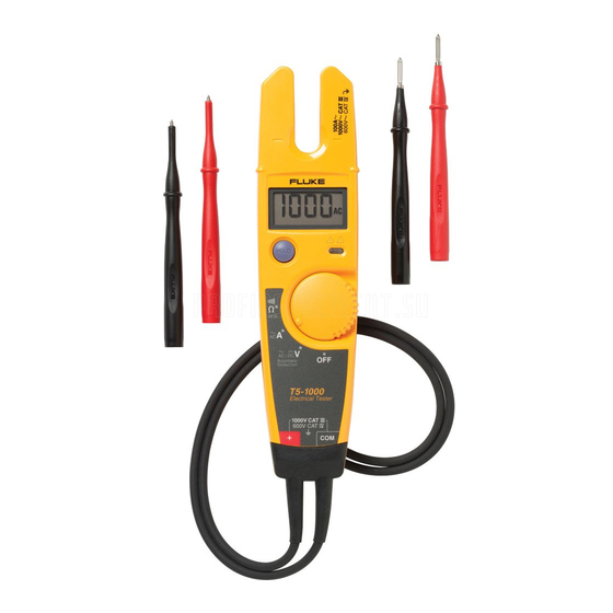 Fluke T5-600 Anleitung