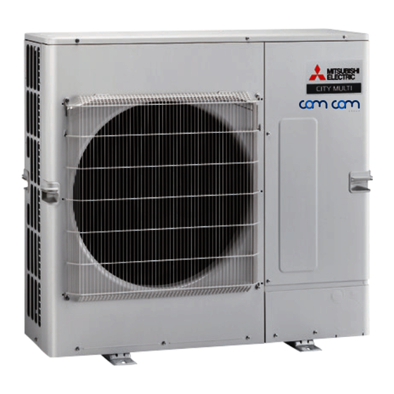 Mitsubishi Electric CITY MULTI PUMY-SP112VKM Installationshandbuch