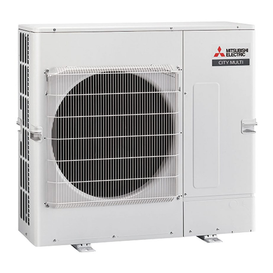 Mitsubishi Electric CITY MULTI PUMY-SP112VKM Installationshandbuch