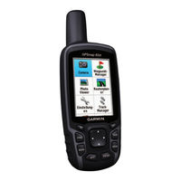 Garmin GPSMAP 62stc Schnellstartanleitung