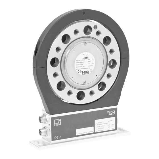 HBM T40B Handbücher