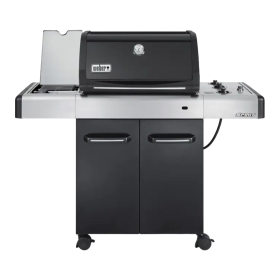 Weber Spirit 320 Bedienungsanleitung