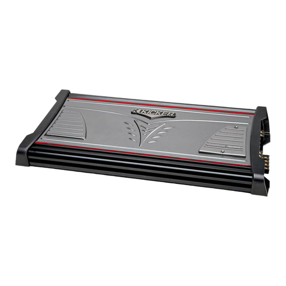 Kicker MX.5 Serie Benutzerhandbuch