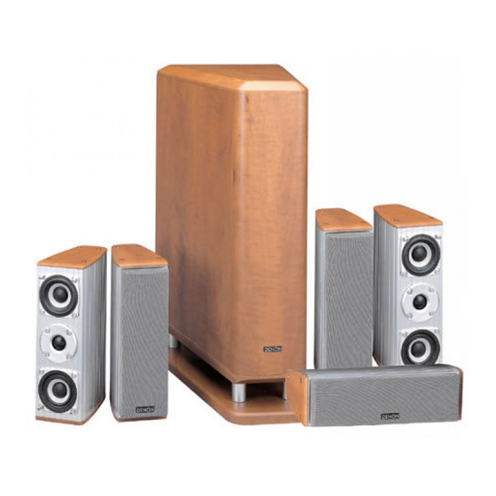 Denon SYS-A3L Handbücher