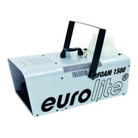 EuroLite Foam 1500 Bedienungsanleitung