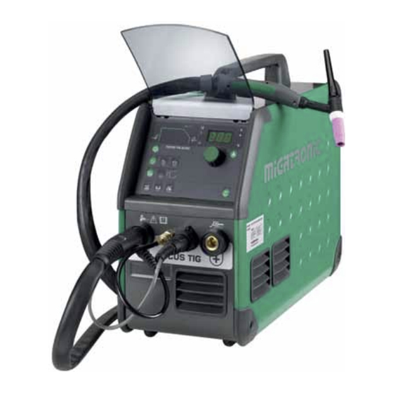 Migatronic FOCUS TIG 200 AC/DC Kurzanleitung