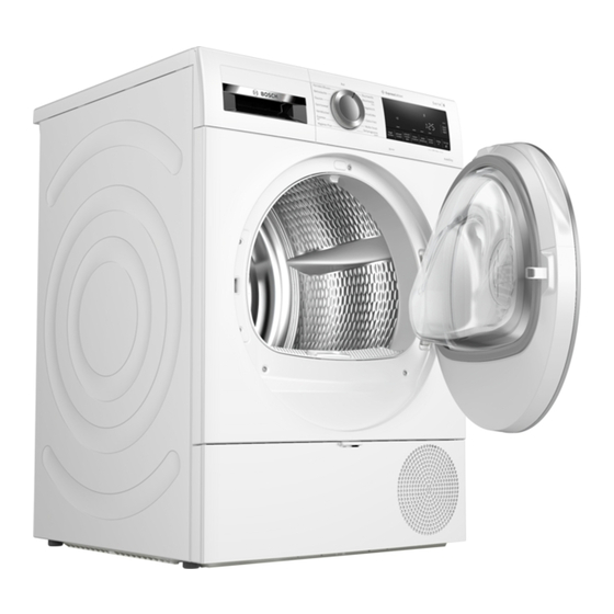 Bosch WQG233DH0 Gebrauchs- Und Montageanleitung