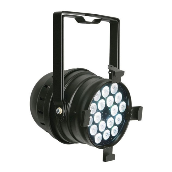 SHOWTEC Par 64 Short Q4-18 Handbuch