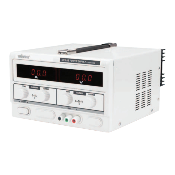 Velleman LABPS3020 Bedienungsanleitung