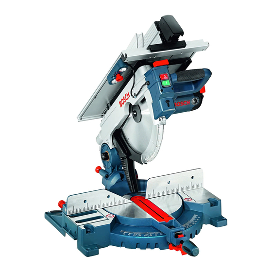 Bosch GTM 12 JL Professional Originalbetriebsanleitung
