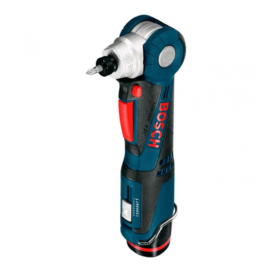 Bosch GWI 10,8 V-LI Originalbetriebsanleitung