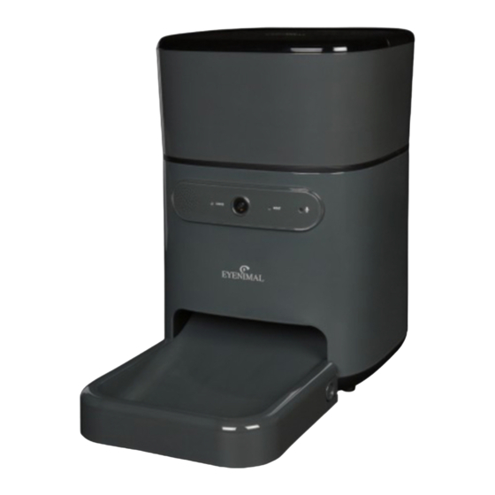 Num'axes EYENIMAL Smart Tiny Pet Feeder Schnellstartanleitung