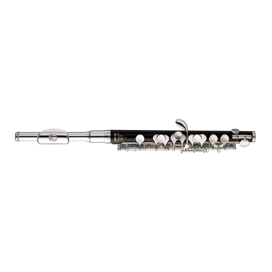 Yamaha Piccolo Bedienungsanleitung