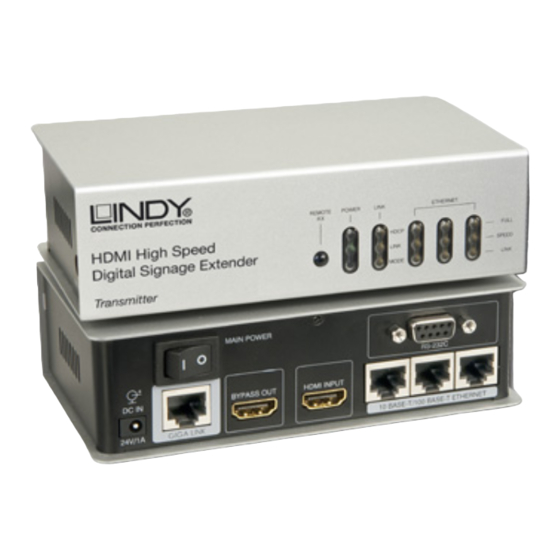Lindy 38120 Benutzerhandbuch