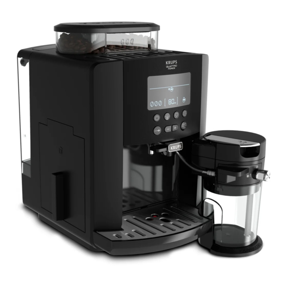 Krups EA819 ARABICA LATTE Handbuch