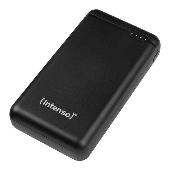 Intenso XS20000 Bedienungsanleitung