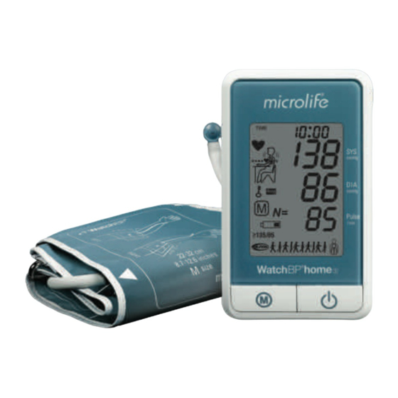 Microlife WatchBP Home S Bedienungsanleitung