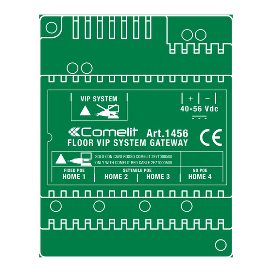 Comelit 1456 Technisches Handbuch