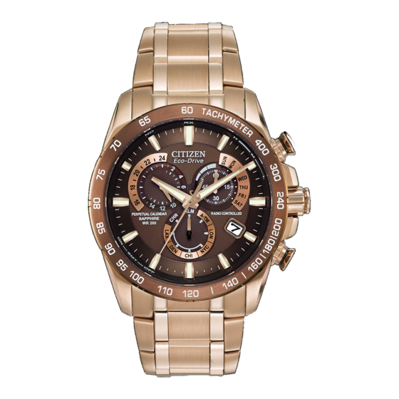 Citizen e650 Kurze Anweisungen