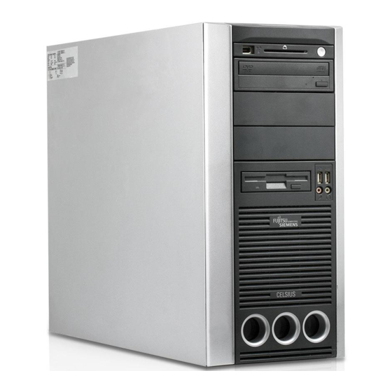 Fujitsu Siemens Computers CELSIUS R630 Betriebsanleitung