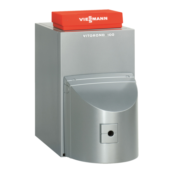 Viessmann VITOROND 100 VR2B Serviceanleitung