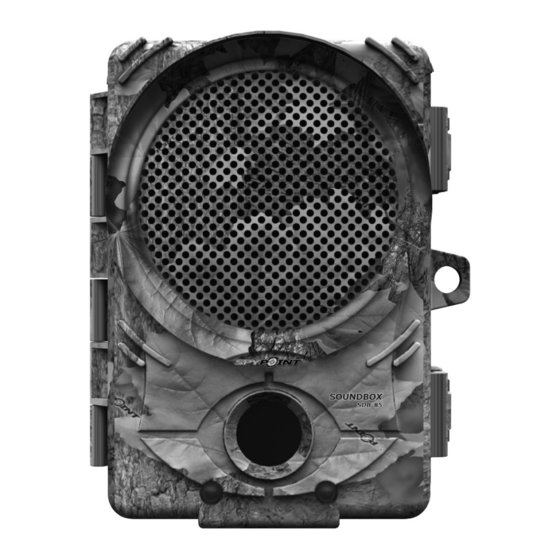 Spypoint SDB-85 Bedienungsanleitung