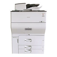 Ricoh MP C8002 series Anwenderanleitung