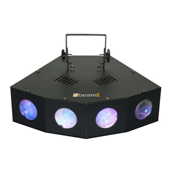 Beamz Mini 4 Head Moon LED Bedienungsanleitung