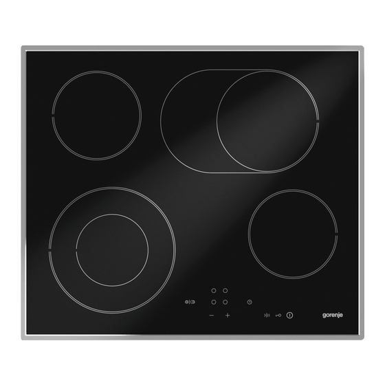 Gorenje ECT620X Handbücher