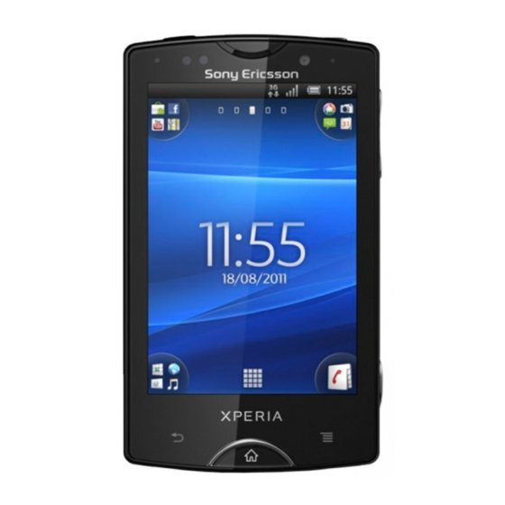 Sony Ericsson Xperia mini pro Bedienungsanleitung