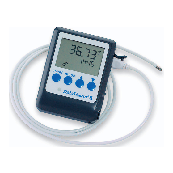 GERATHERM DataTherm II Bedienungsanleitung