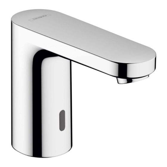 HANSGROHE Vernis Blend 71502000 Gebrauchsanleitung, Montageanleitung