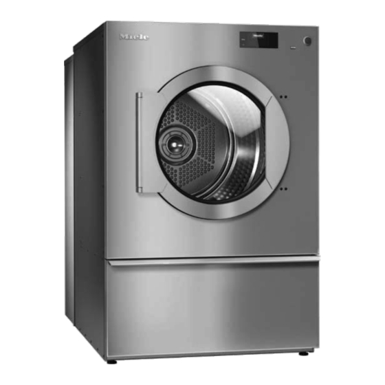 Miele PDR 918 HP Gebrauchs- Und Aufstellanweisung